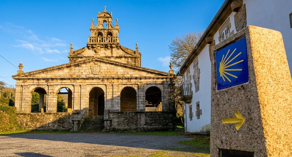 Iglesia de Santa María de Vilabade, la catedral de Castroverde, junto al Camino Primitivo
