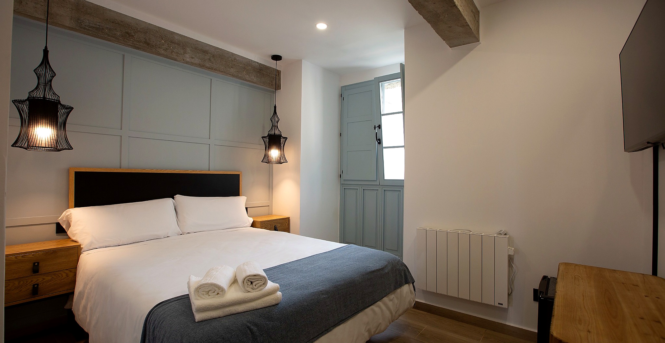 Habitación adaptada para personas con movilidad reducida en Casa do Queixeiro, Castroverde